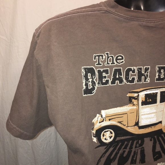 Beach Boys 2007 Concert Tour Shirt Medium Brown - Picture 5 of 8